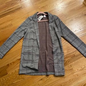 New with tags plaid blazer from H&M